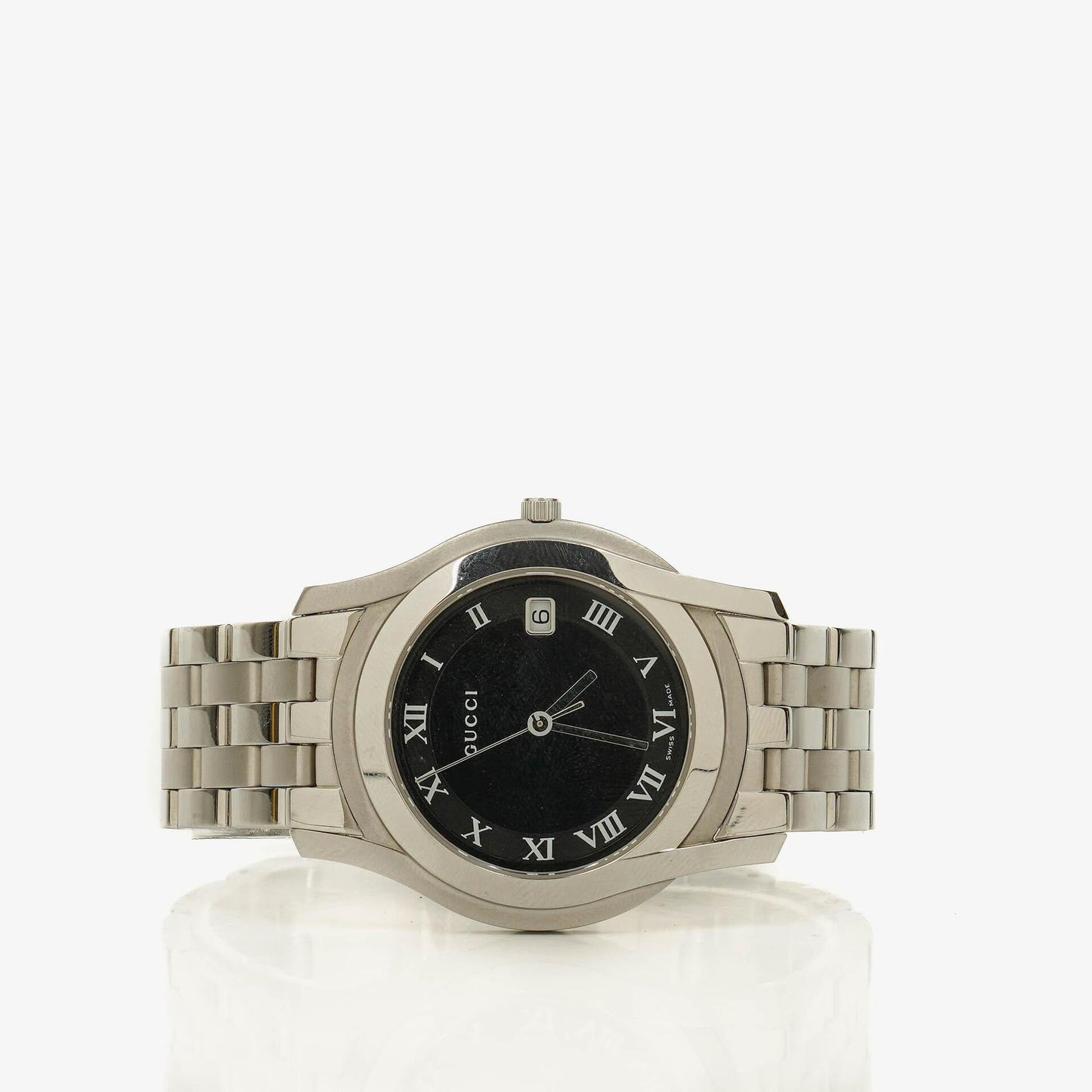 Gucci 5500M Stainless Steel Wristwatch