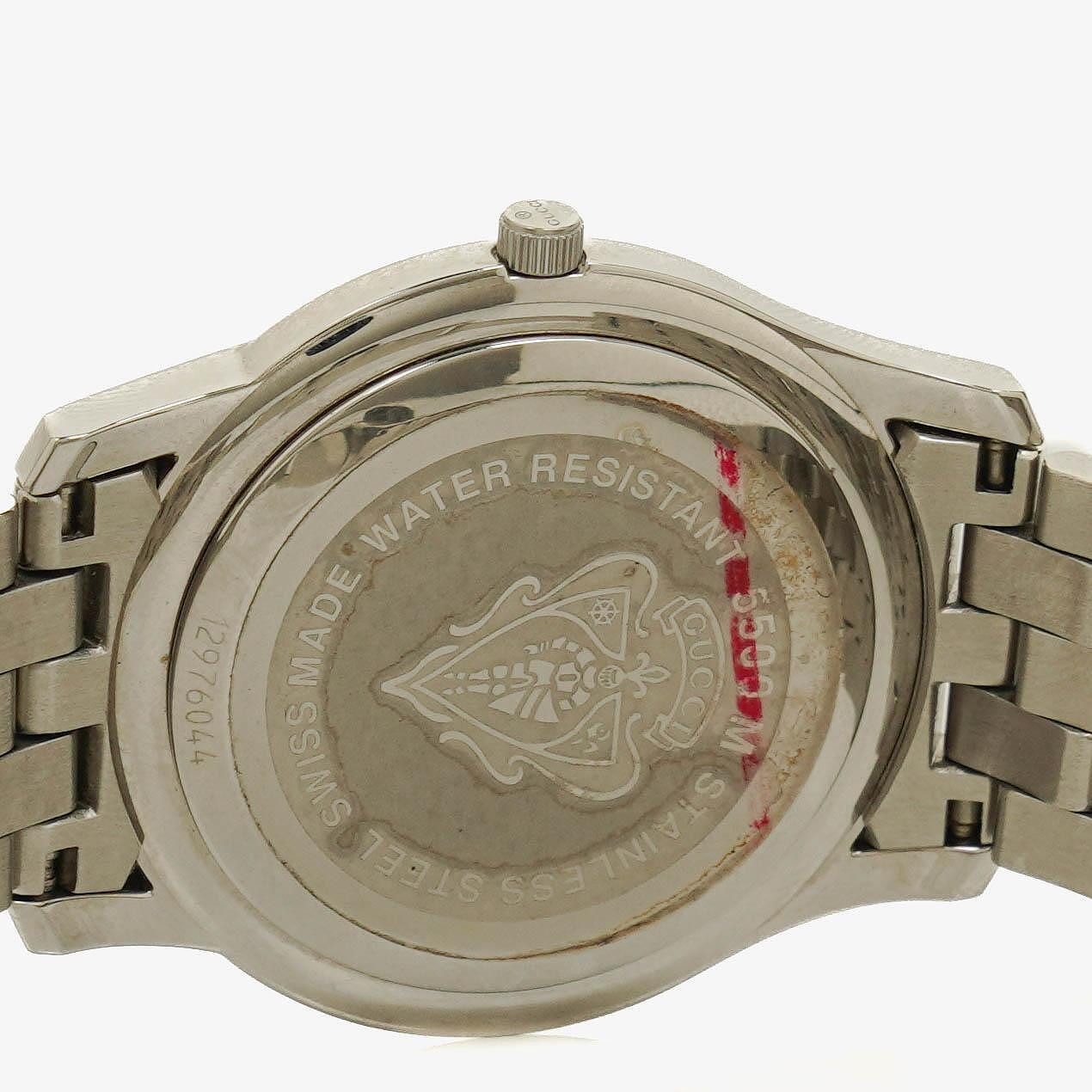 Gucci 5500M Stainless Steel Wristwatch