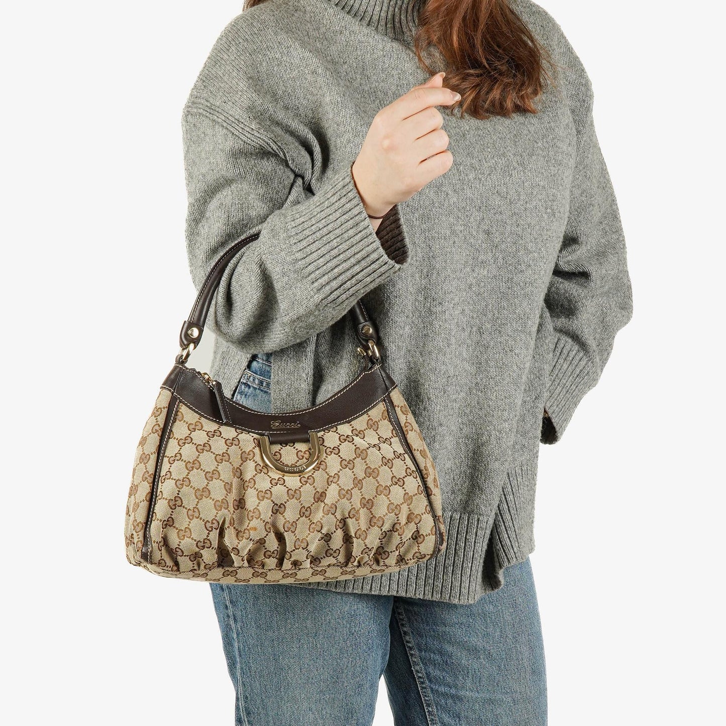 Gucci Abbey D-Ring Monogram Bag