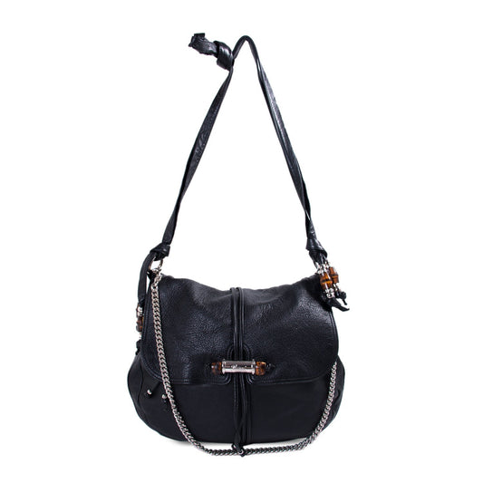 Gucci Bamboo Leather Chain Shoulder Bag