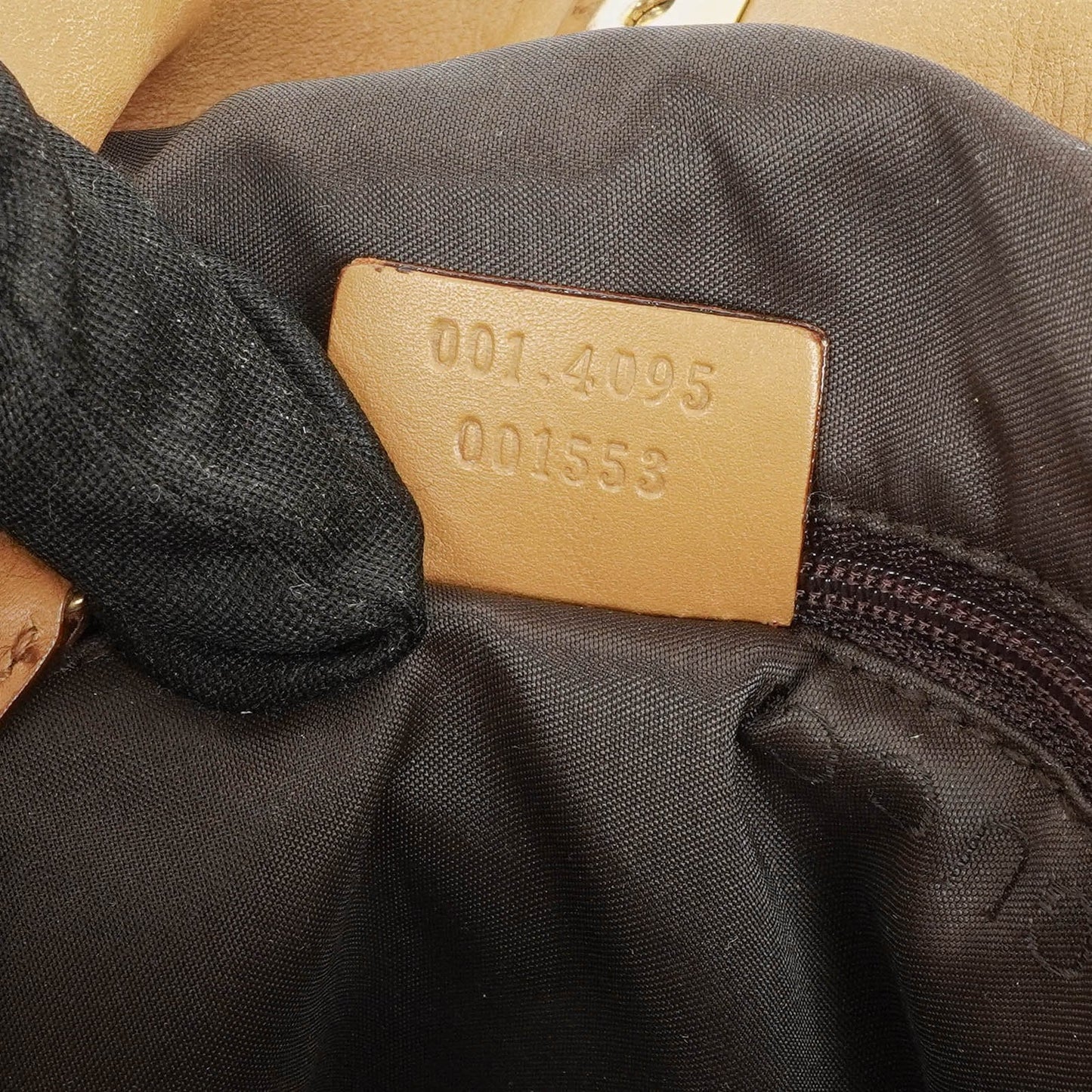Gucci Bamboo Top Handle GG Canvas and Leather Hobo Bag