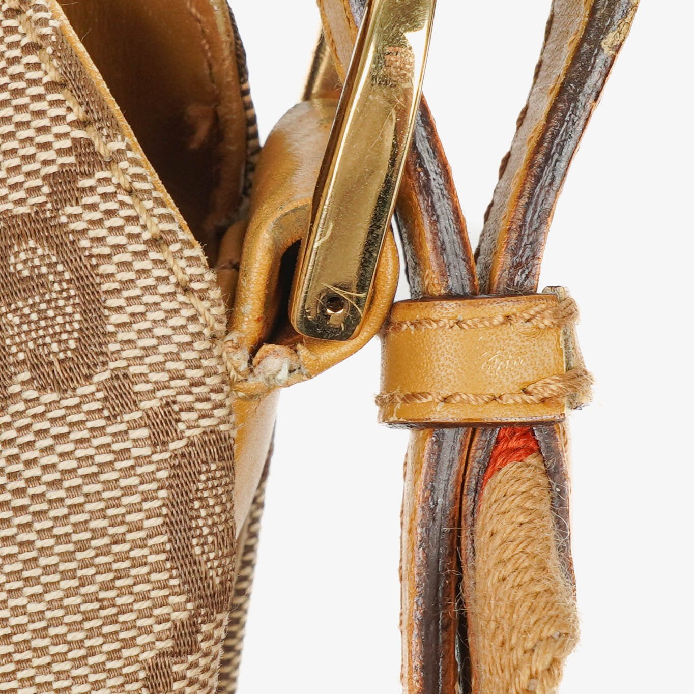 Gucci Bamboo Top Handle GG Canvas and Leather Hobo Bag