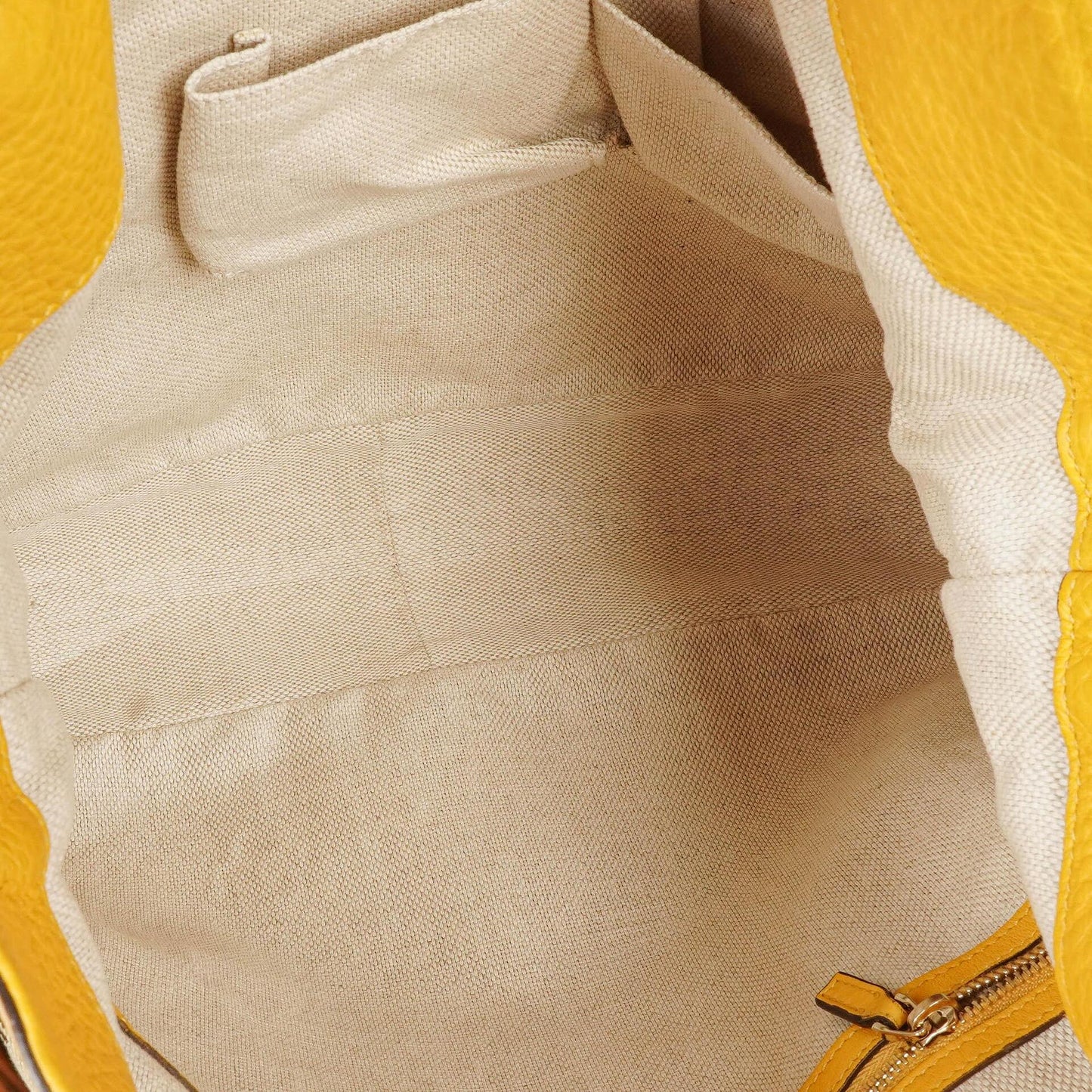 Gucci Bamboo Top Handle GG Canvas Biege Hobo Bag