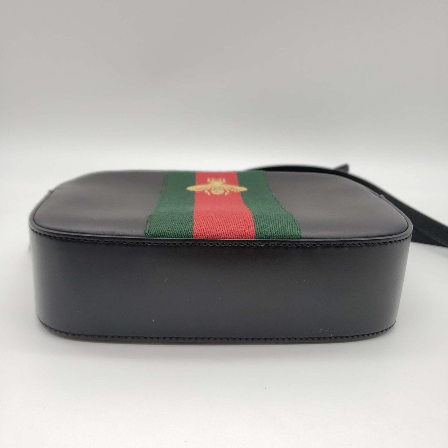 Gucci Black Leather Crossbody Style 1