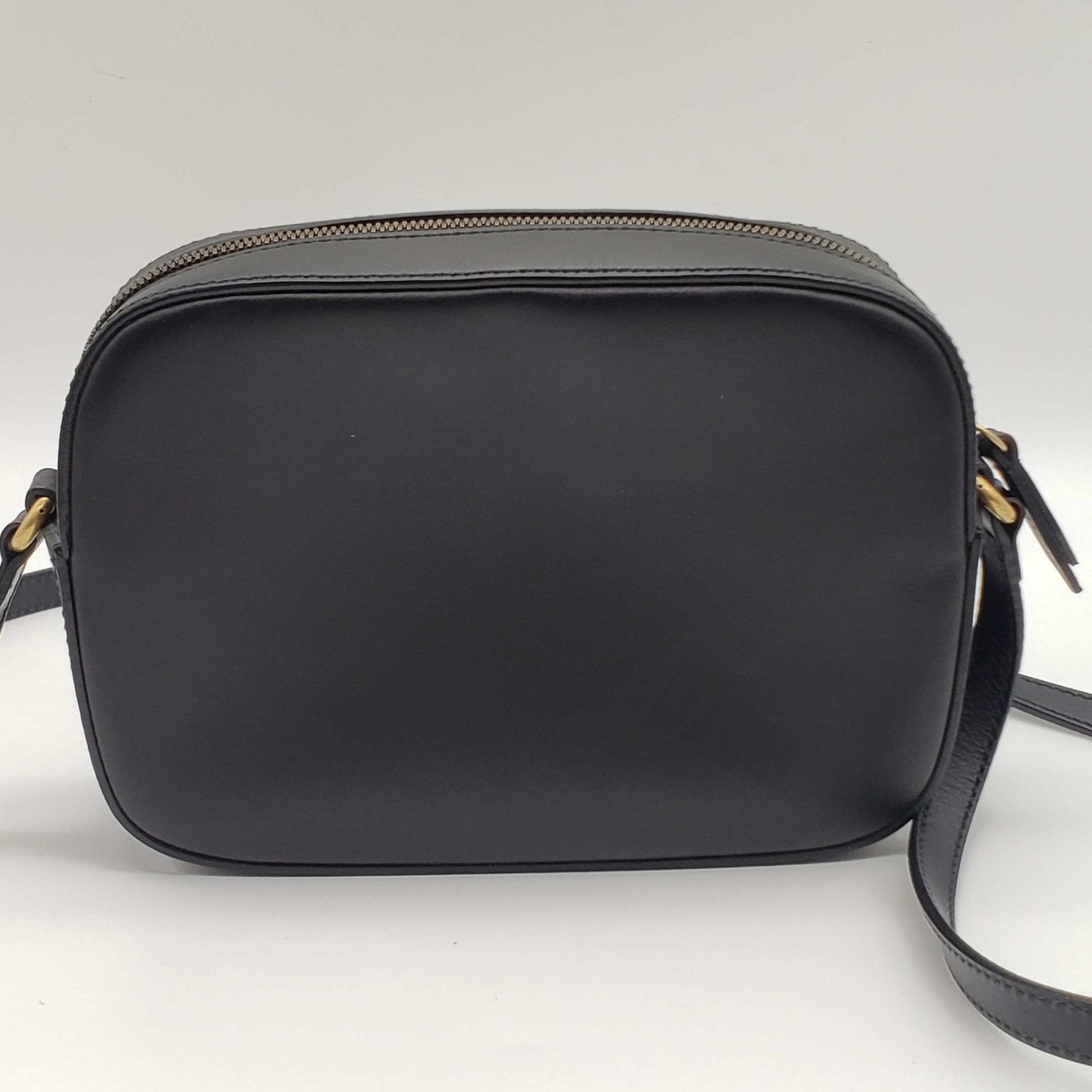 Gucci Black Leather Crossbody Style 1
