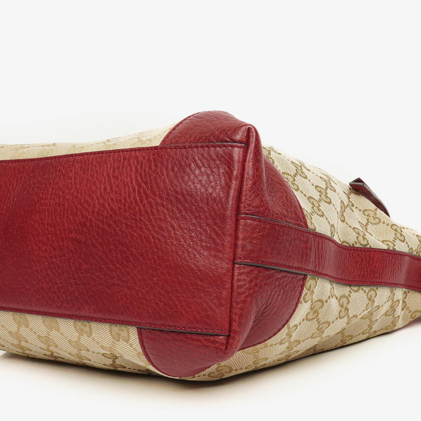 Gucci Beige/Red GG Canvas Miss GG Original Hobo Bag