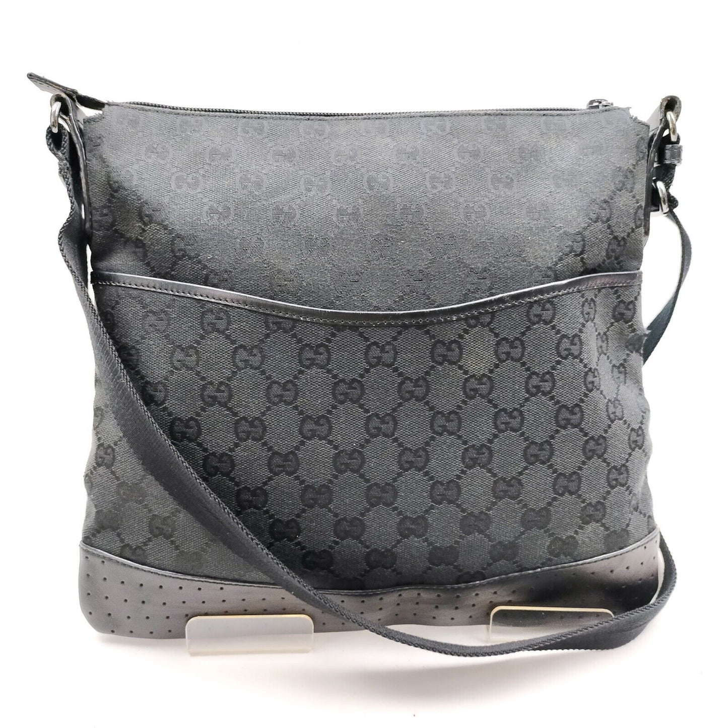 Gucci Black Canvas Crossbody Style 1