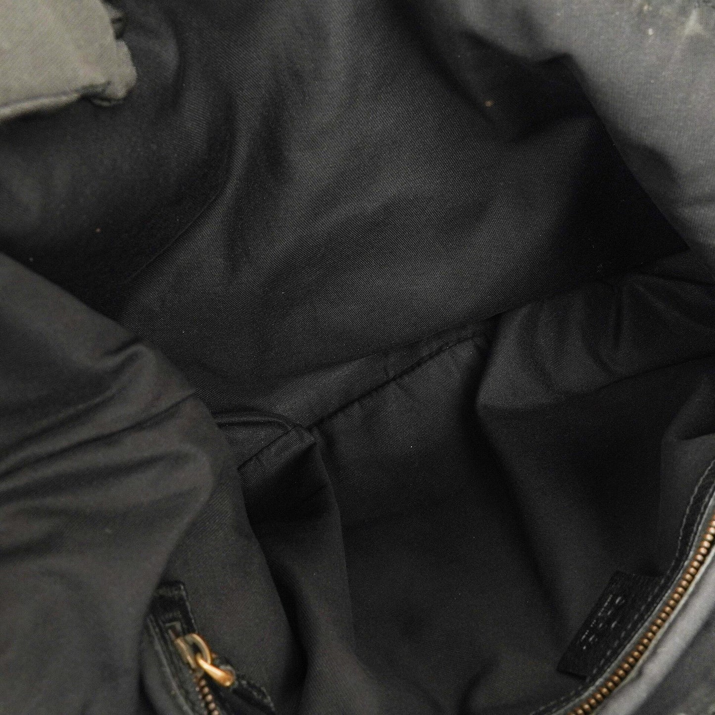 Gucci Black Leather GG Logo Blondie Shoulder Bag
