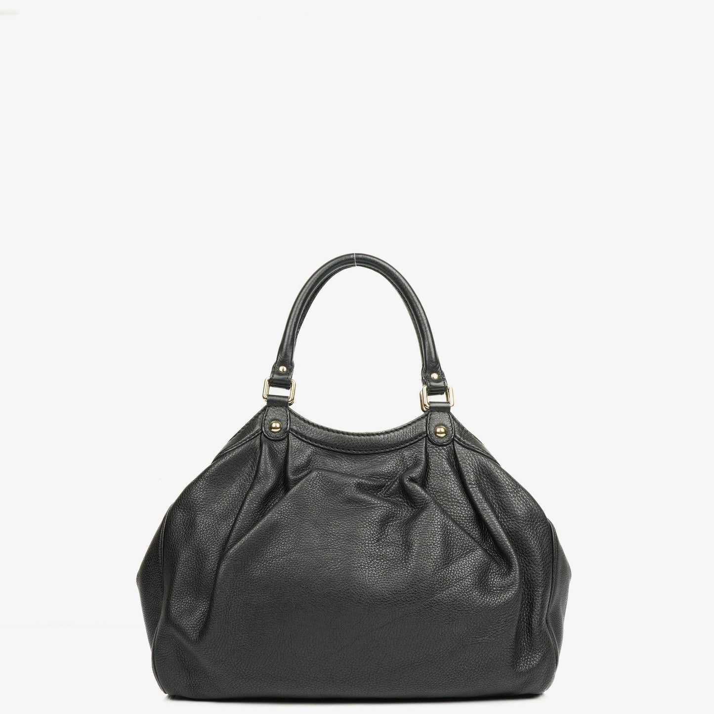 Gucci Black Leather Sukey Shoulder Hobo Bag