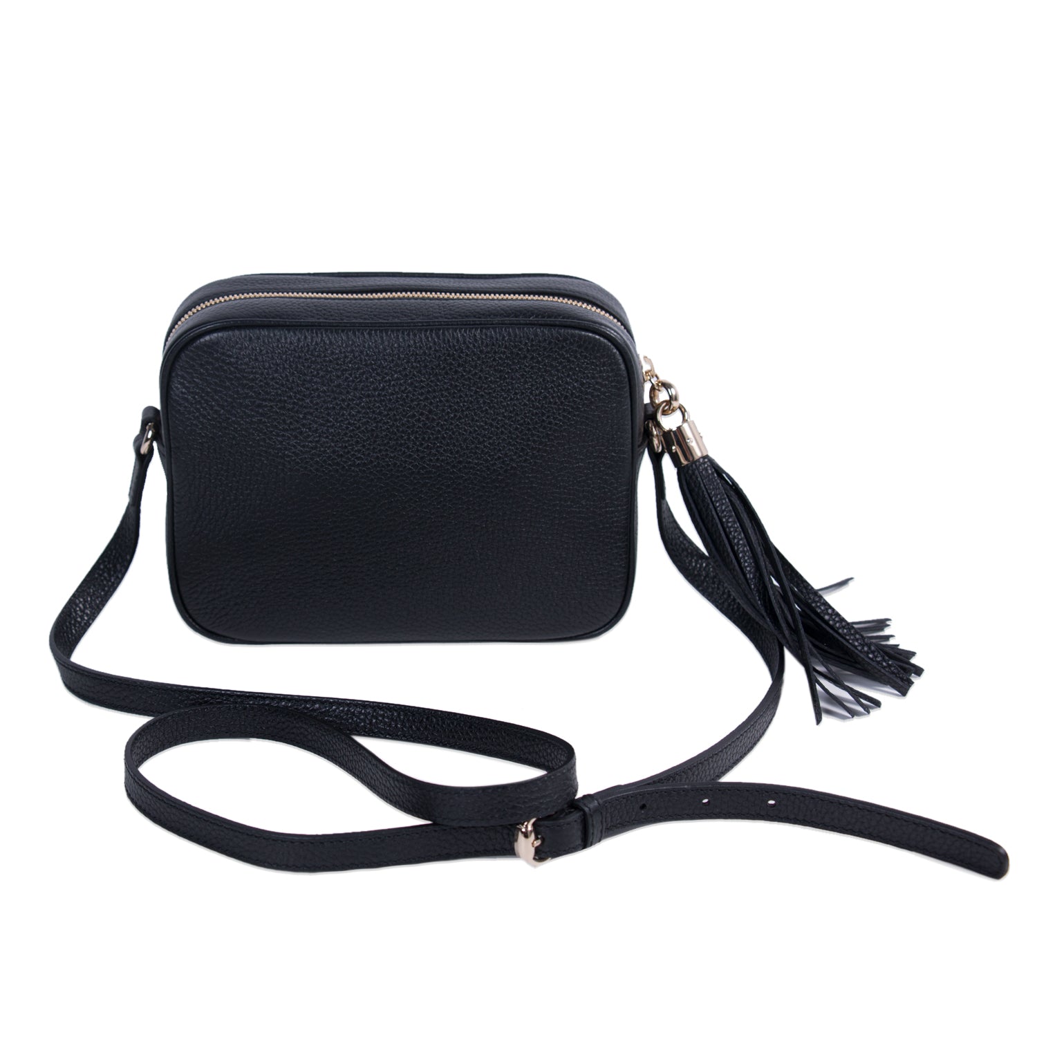 Gucci Soho Leather Canvas Shoulder Bag Style 8