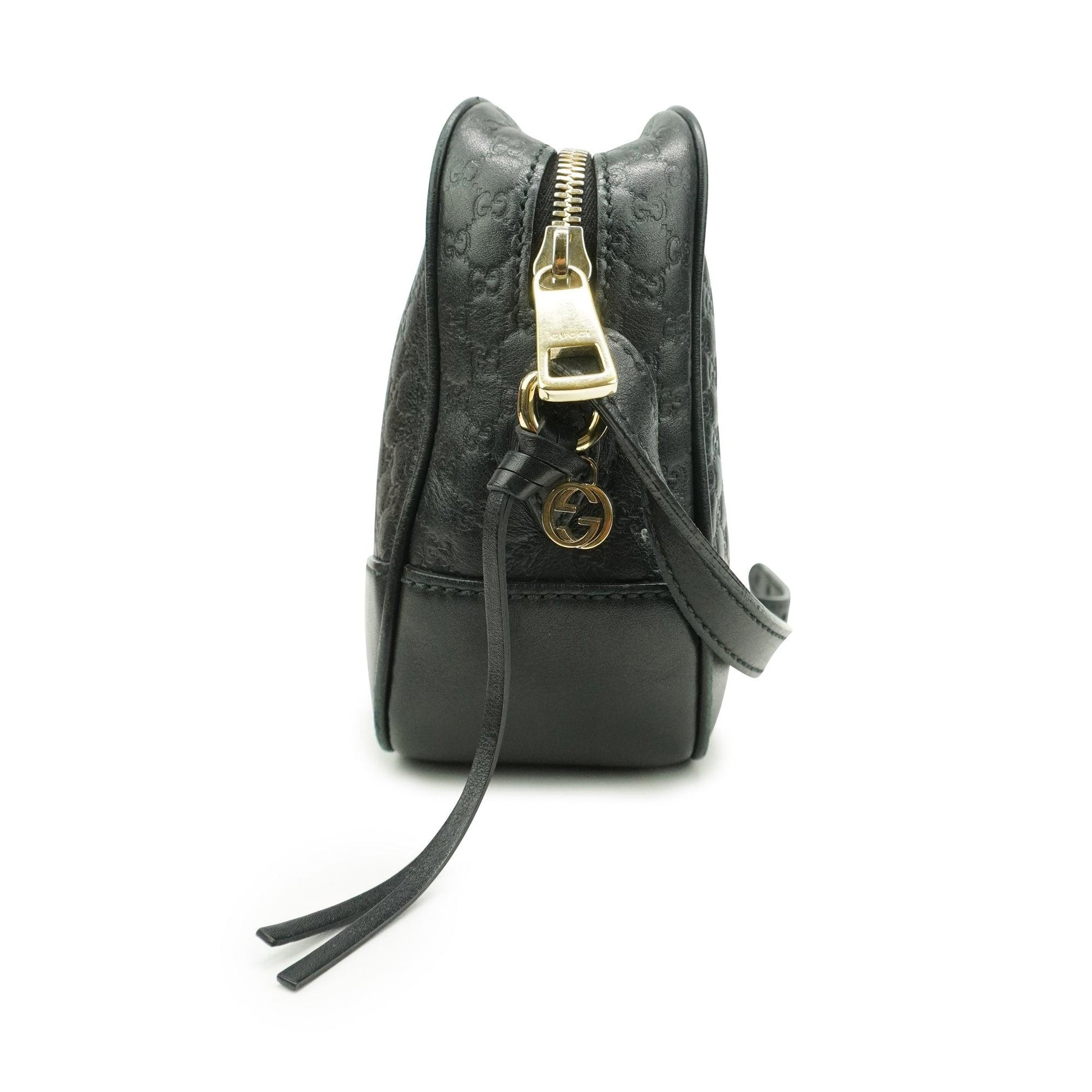 Gucci Leather Canvas Crossbody