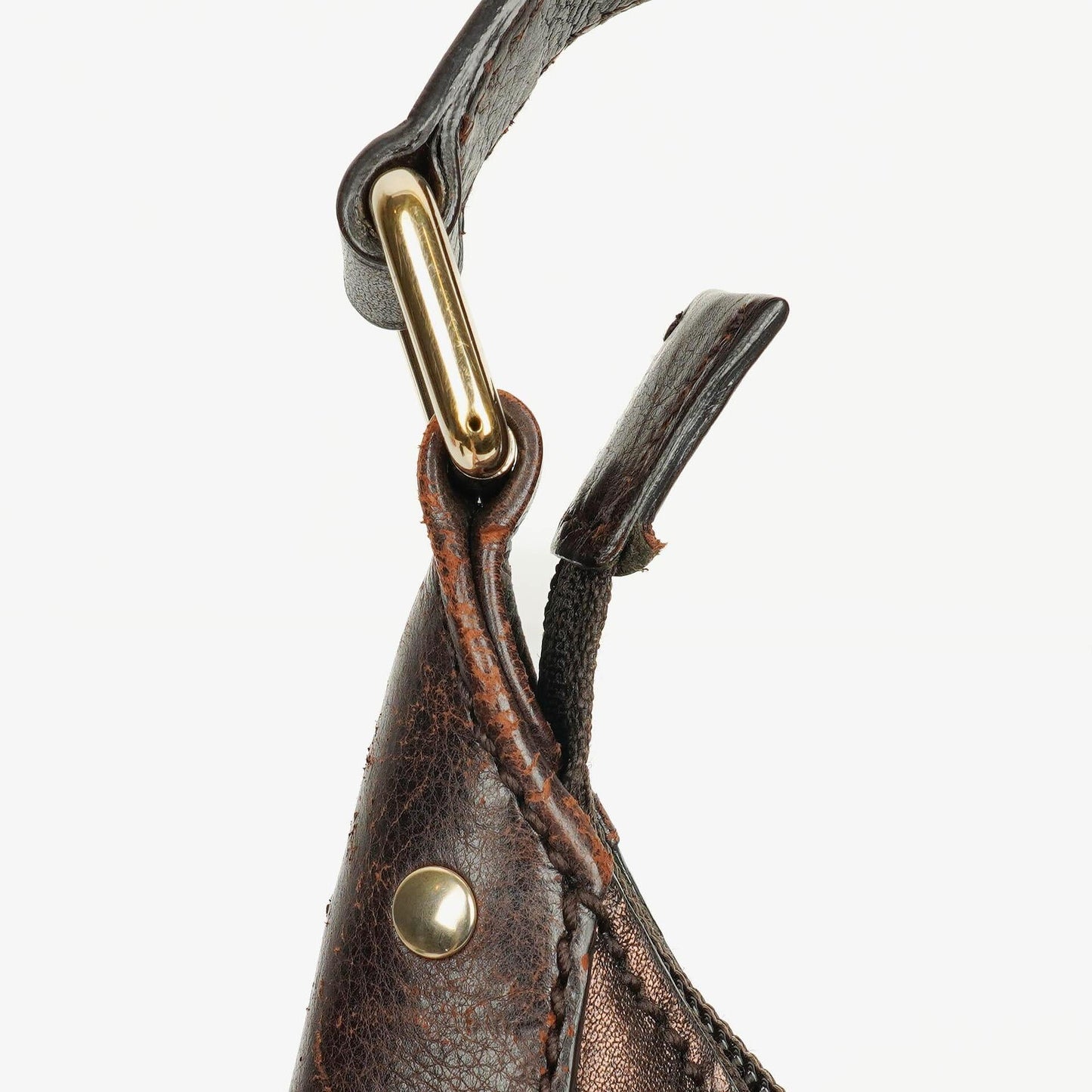 Gucci Bronze Guccissima Leather Hobo Bag