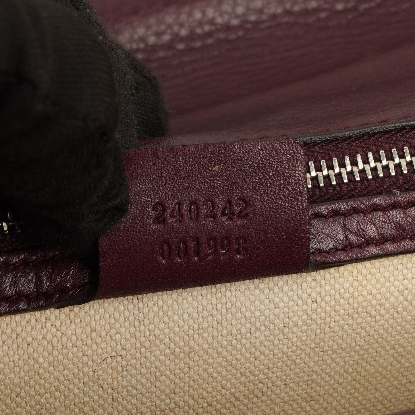 Gucci Brown GG Canvas Medium New Convertible Bamboo Top Handle Bag