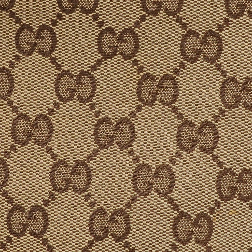 Gucci Brown GG Canvas Small Hobo Bag