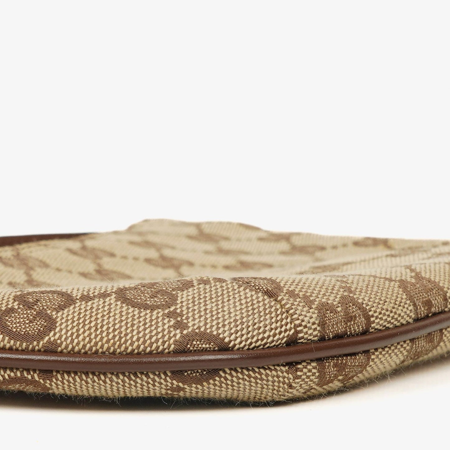Gucci Brown GG Canvas Small Hobo Bag