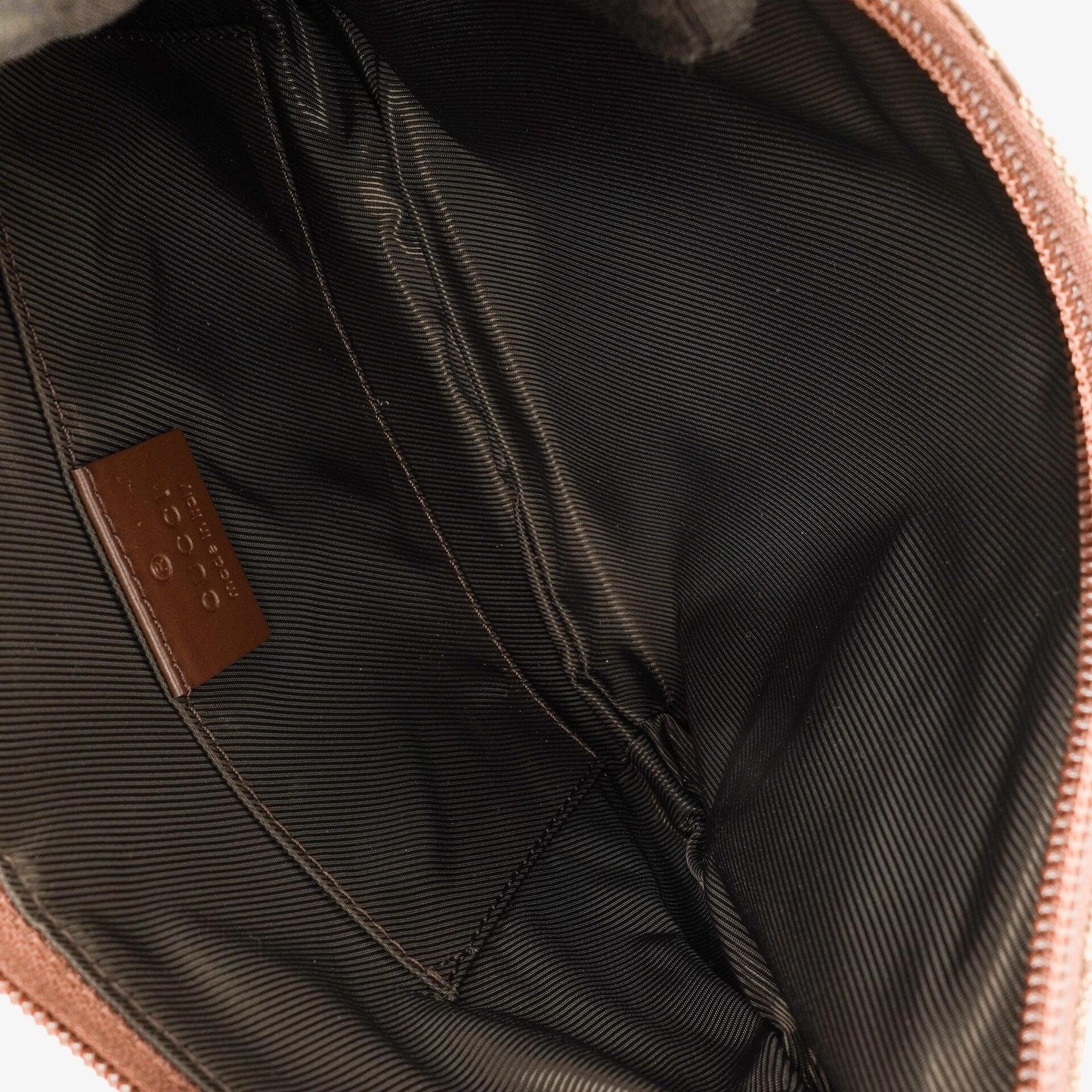Gucci Brown GG Canvas Small Hobo Bag
