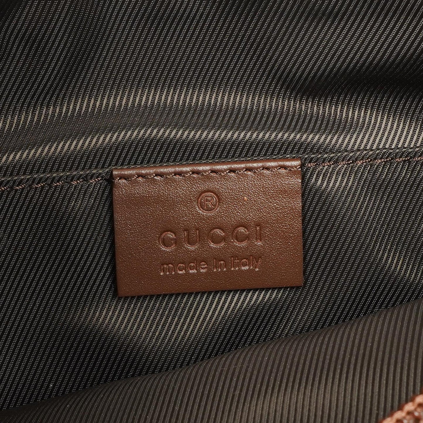 Gucci Brown GG Canvas Small Hobo Bag