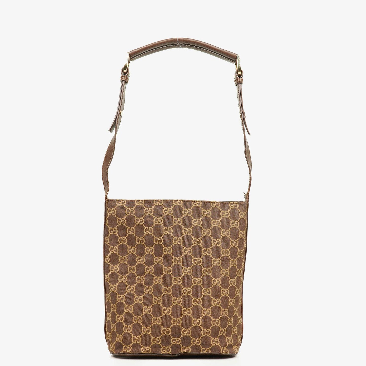 Gucci Brown Monogram GG Canvas Tote Bag