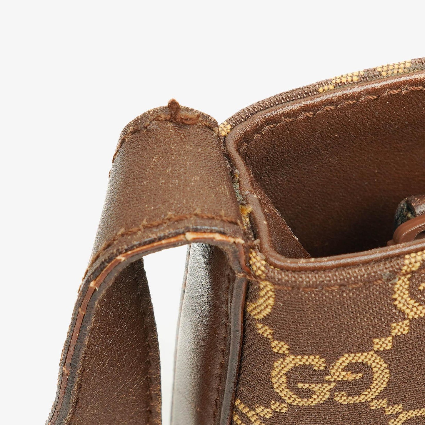 Gucci Brown Monogram GG Canvas Tote Bag