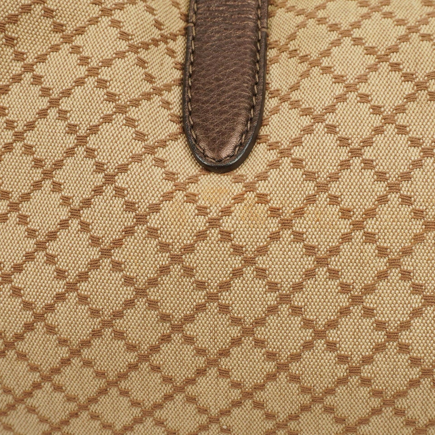 Gucci Brown/Light Beige Diamante Large New Jackie Hobo Bag