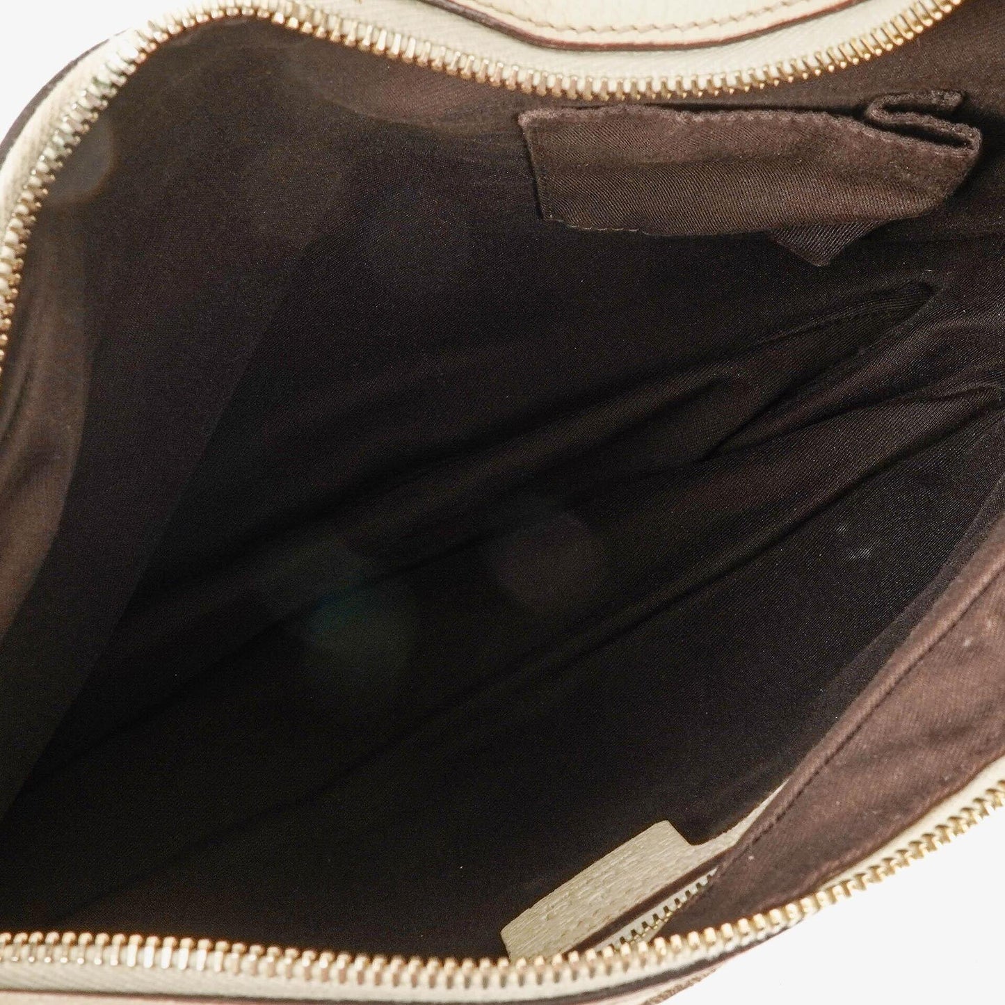 Gucci Charmy Beige GG Canvas Hobo Bag