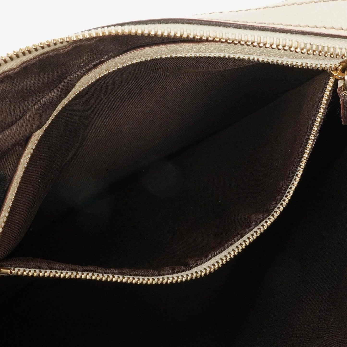 Gucci Charmy Beige GG Canvas Hobo Bag