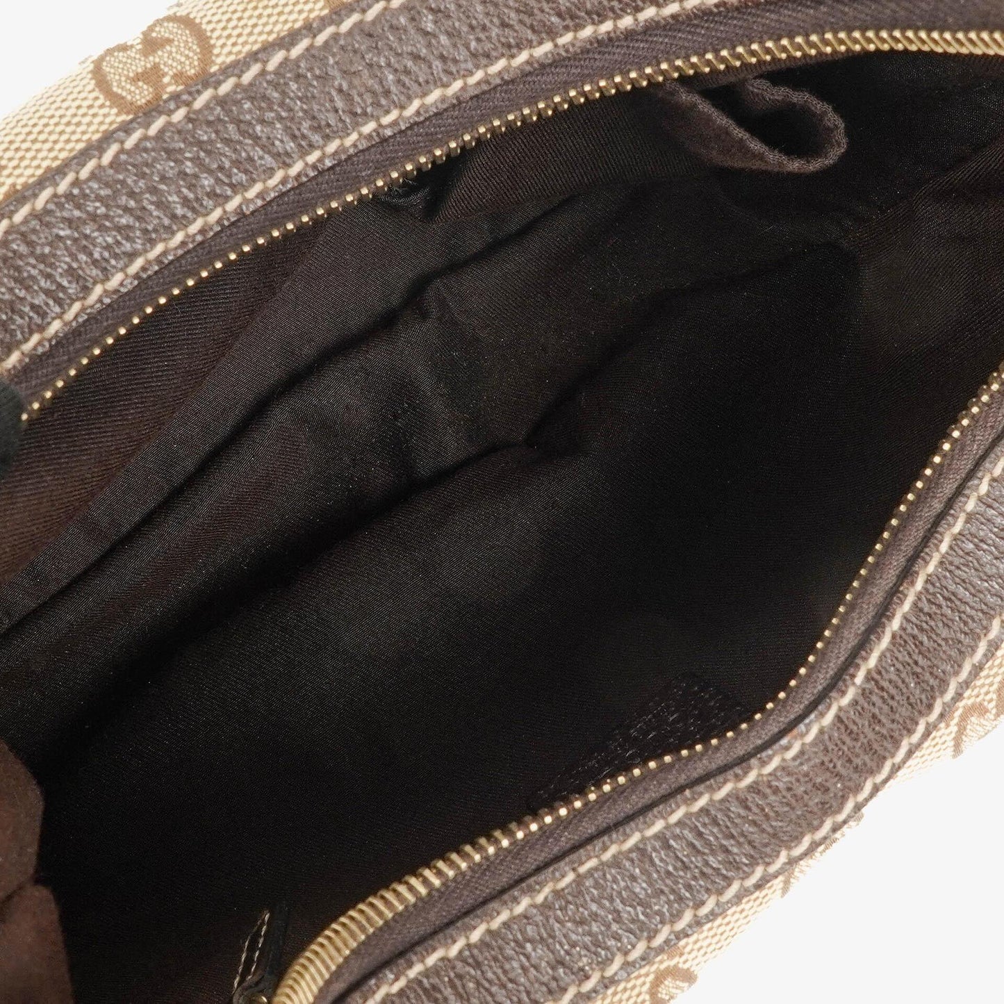 Gucci Charmy Beige GG Canvas Hobo Bag