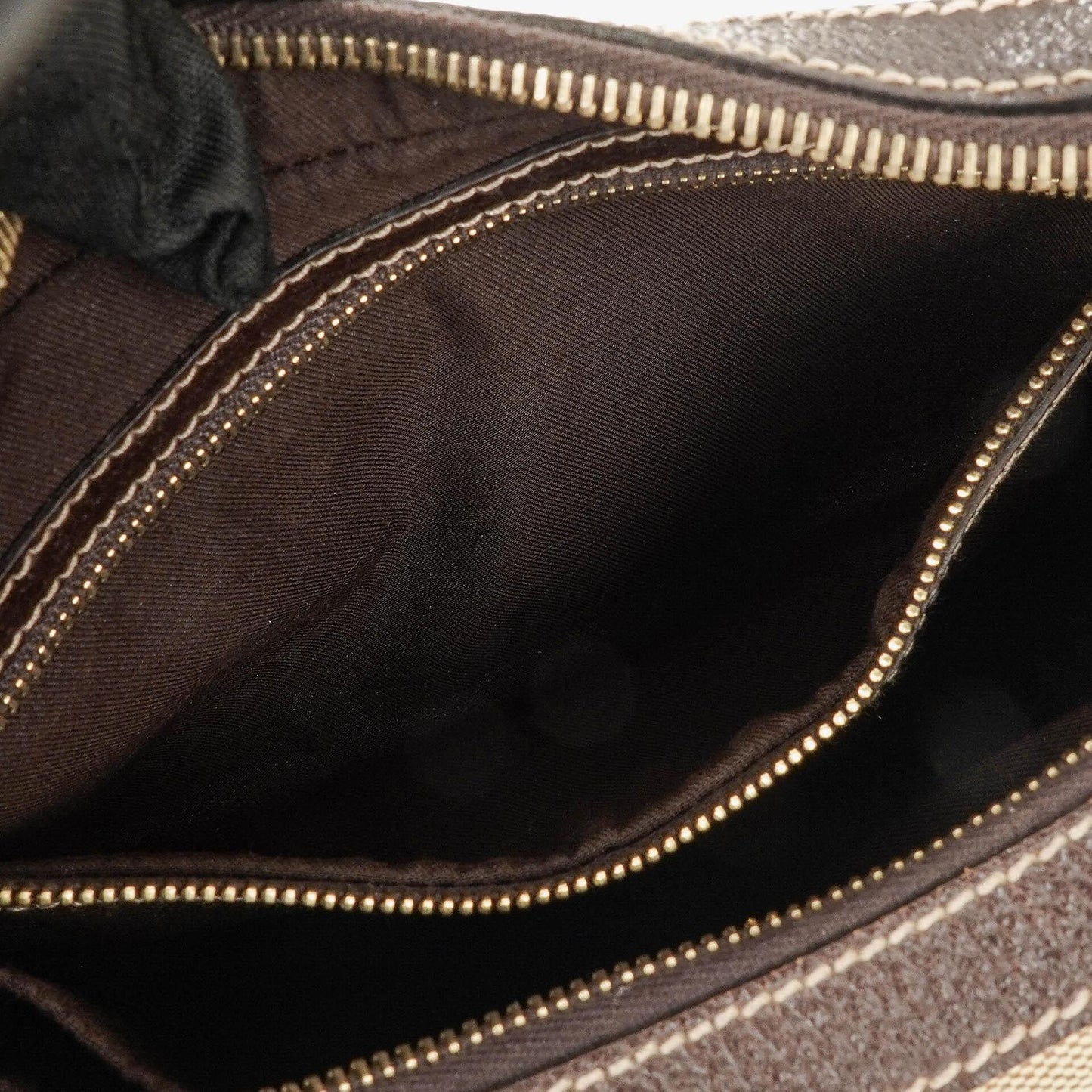 Gucci Charmy Beige GG Canvas Hobo Bag