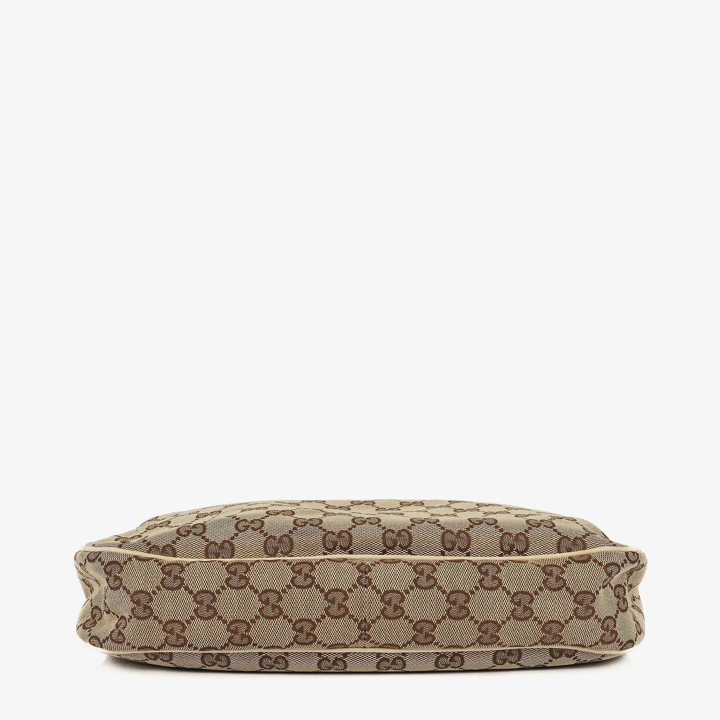 Gucci Charmy Beige GG Canvas Hobo Bag