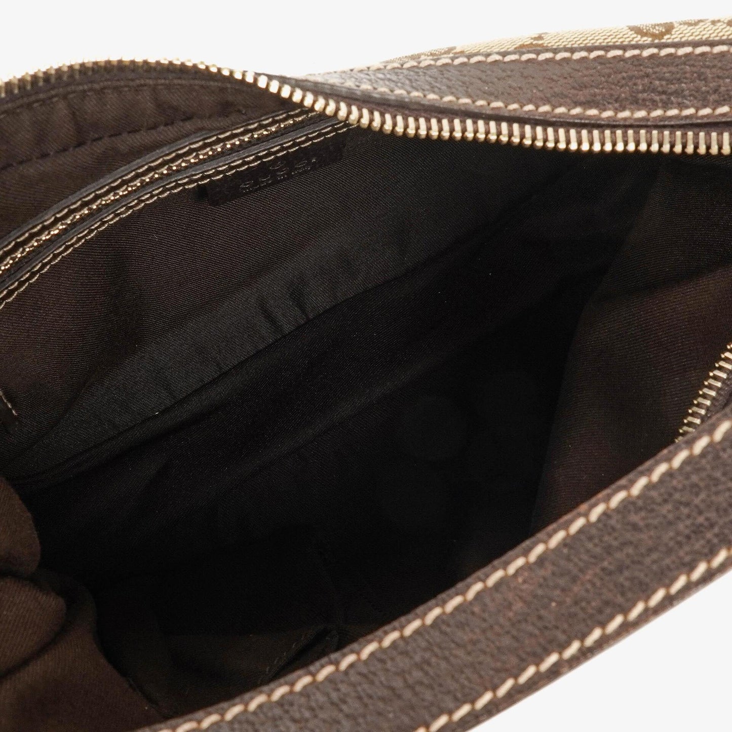 Gucci Charmy Beige GG Canvas Hobo Bag