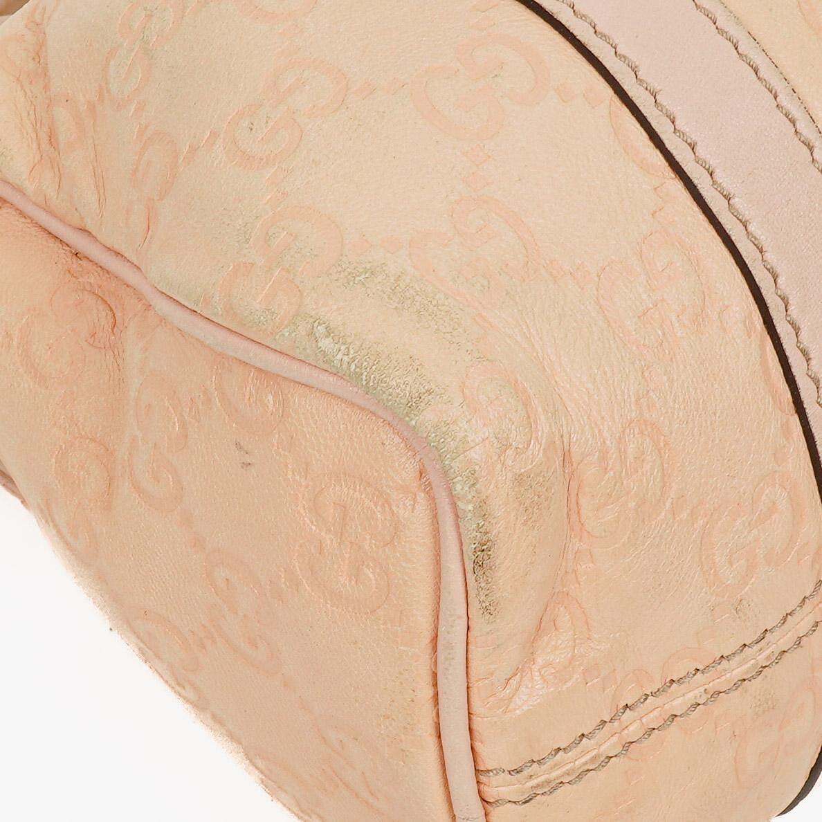 Gucci Pink Guccissima Leather Small Joy Boston Bag