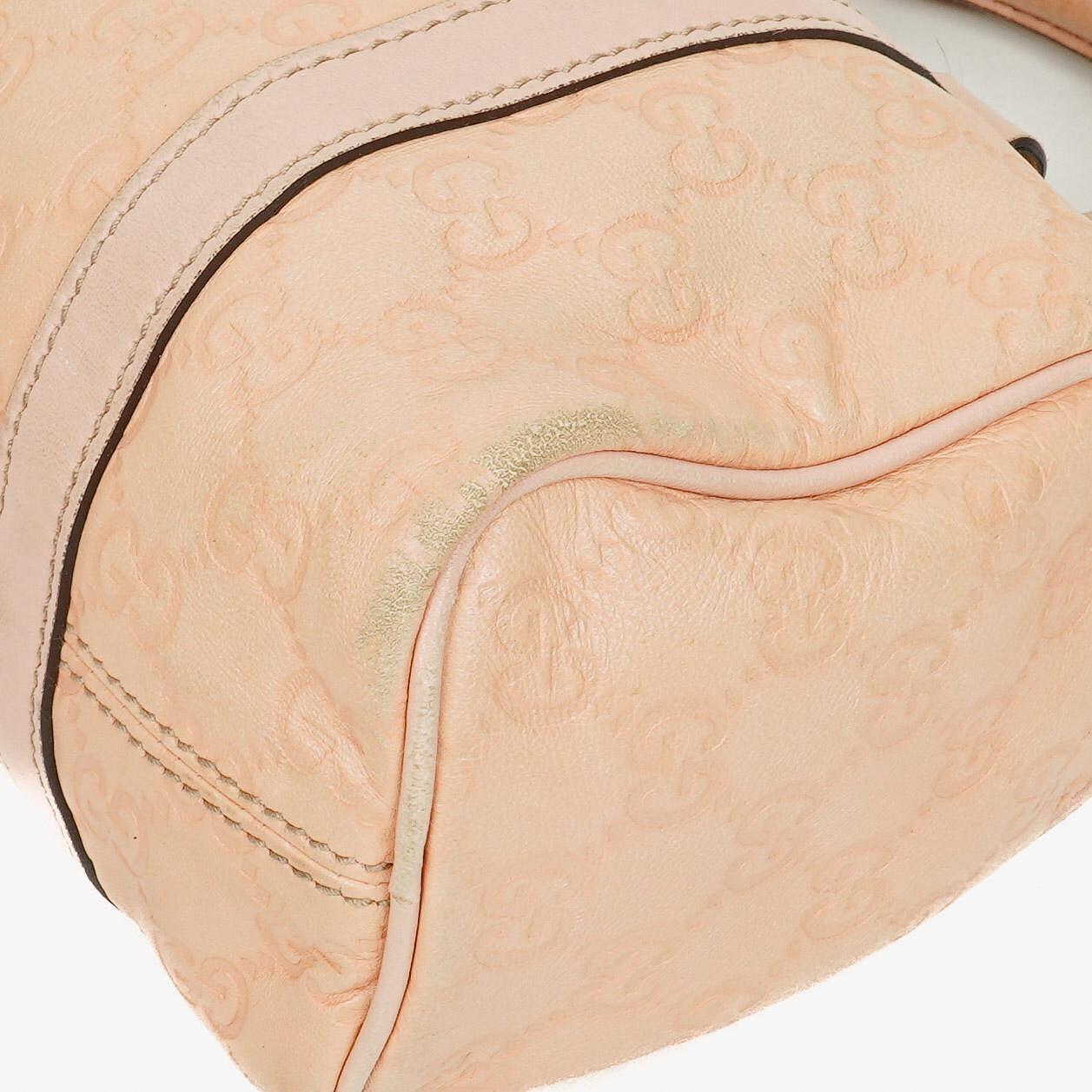 Gucci Pink Guccissima Leather Small Joy Boston Bag