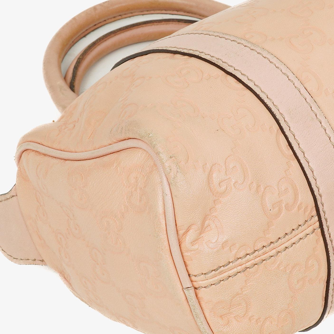 Gucci Pink Guccissima Leather Small Joy Boston Bag