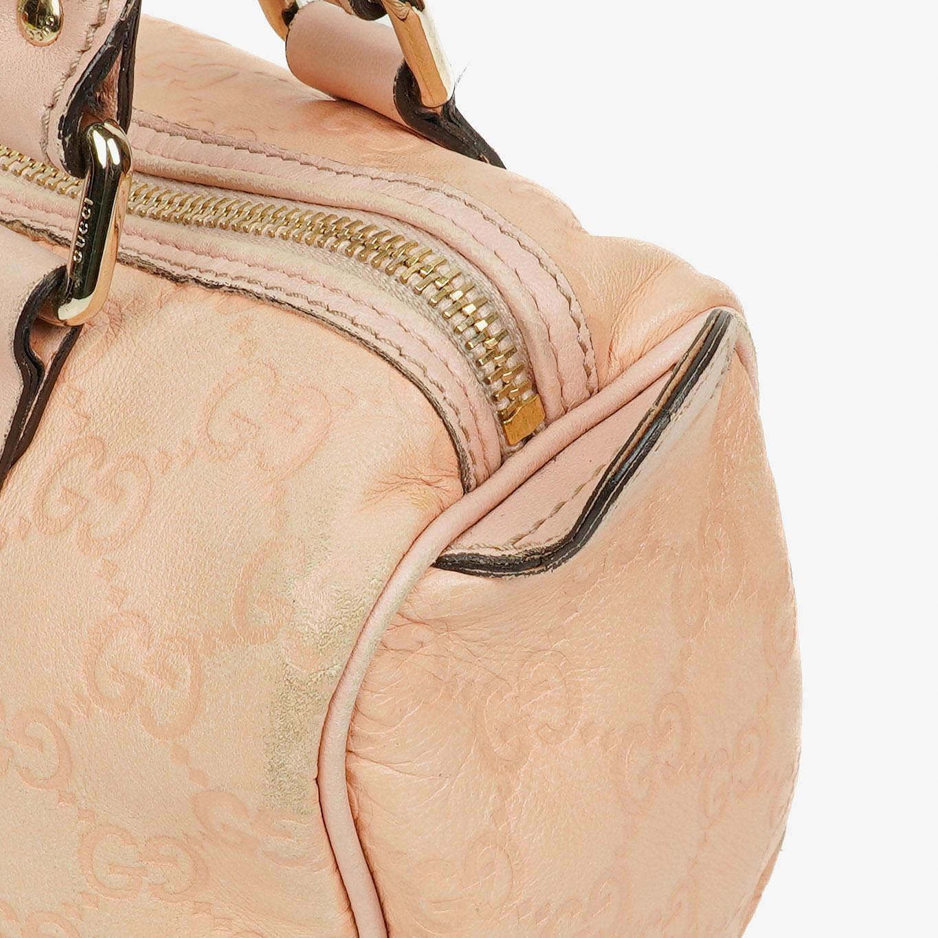 Gucci Pink Guccissima Leather Small Joy Boston Bag