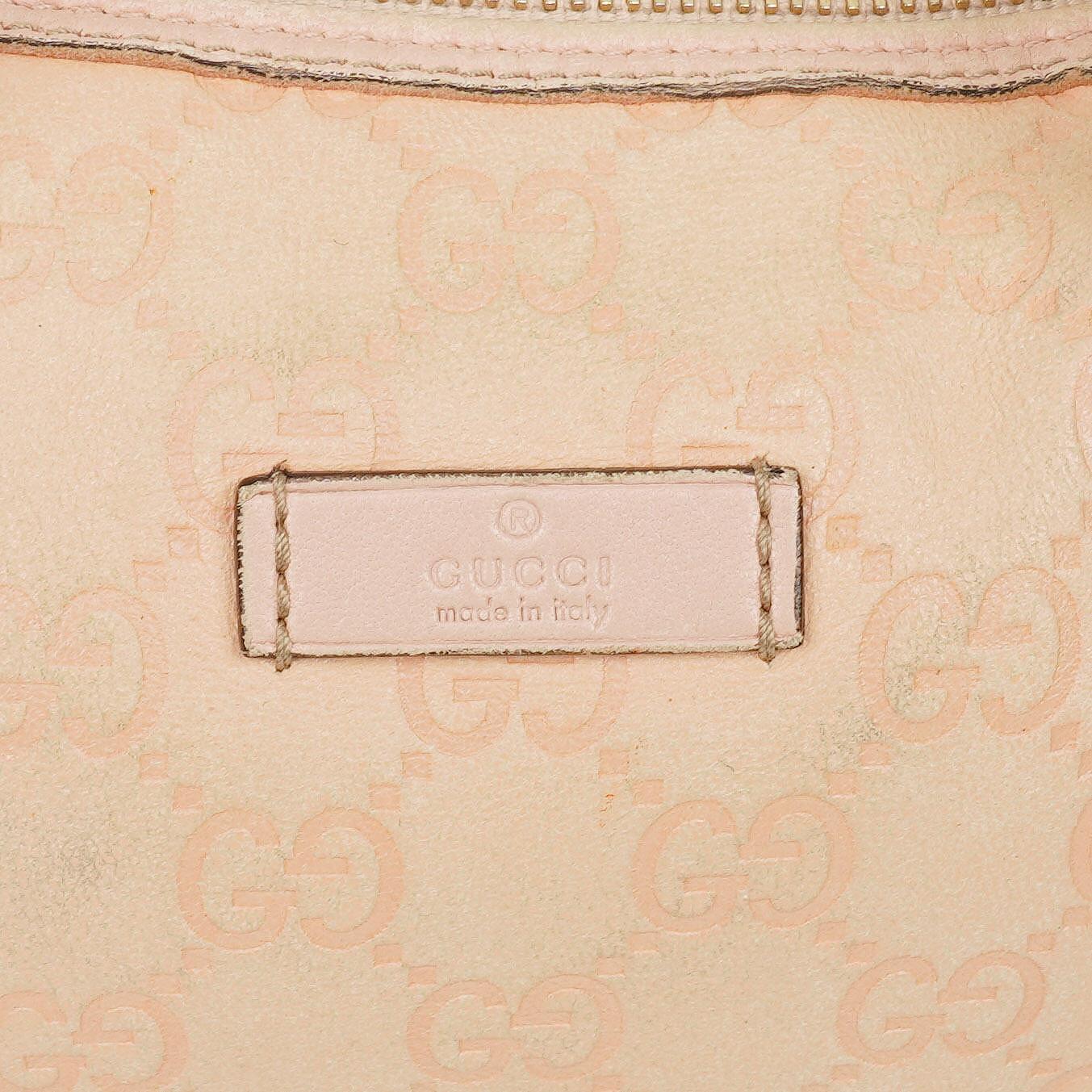 Gucci Pink Guccissima Leather Small Joy Boston Bag