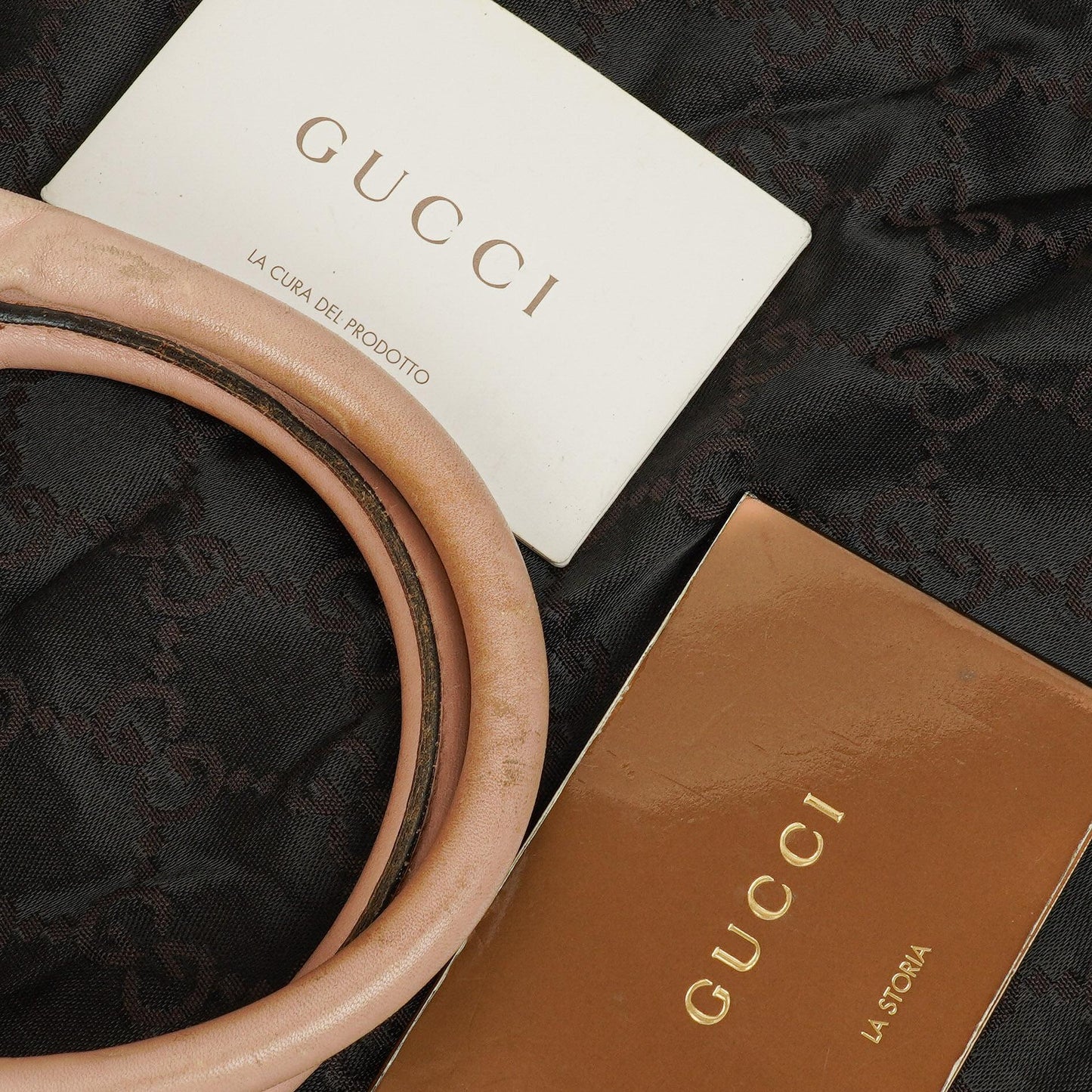 Gucci Pink Guccissima Leather Small Joy Boston Bag
