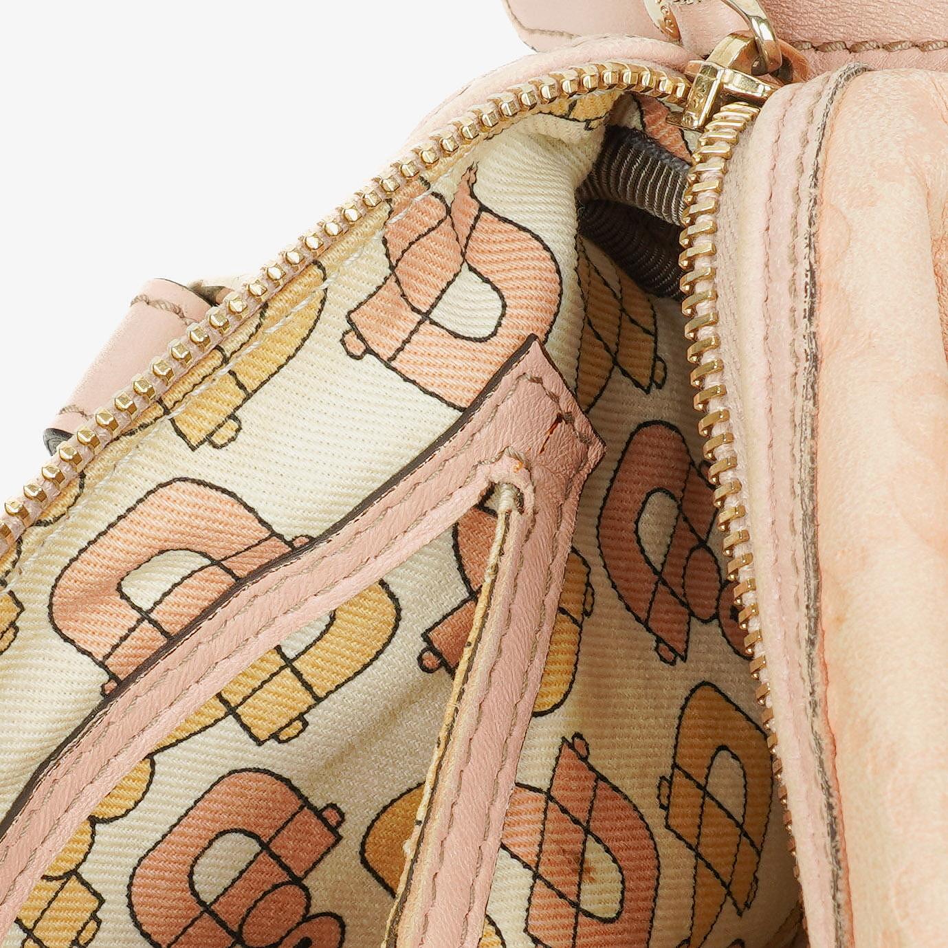Gucci Pink Guccissima Leather Small Joy Boston Bag