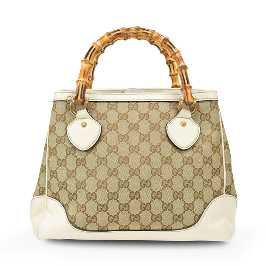 Gucci Monogram Leather Canvas Crossbody