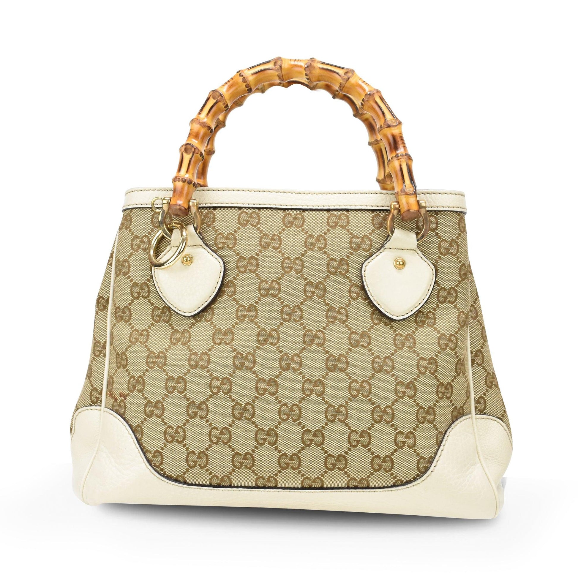 Gucci Monogram Leather Canvas Crossbody