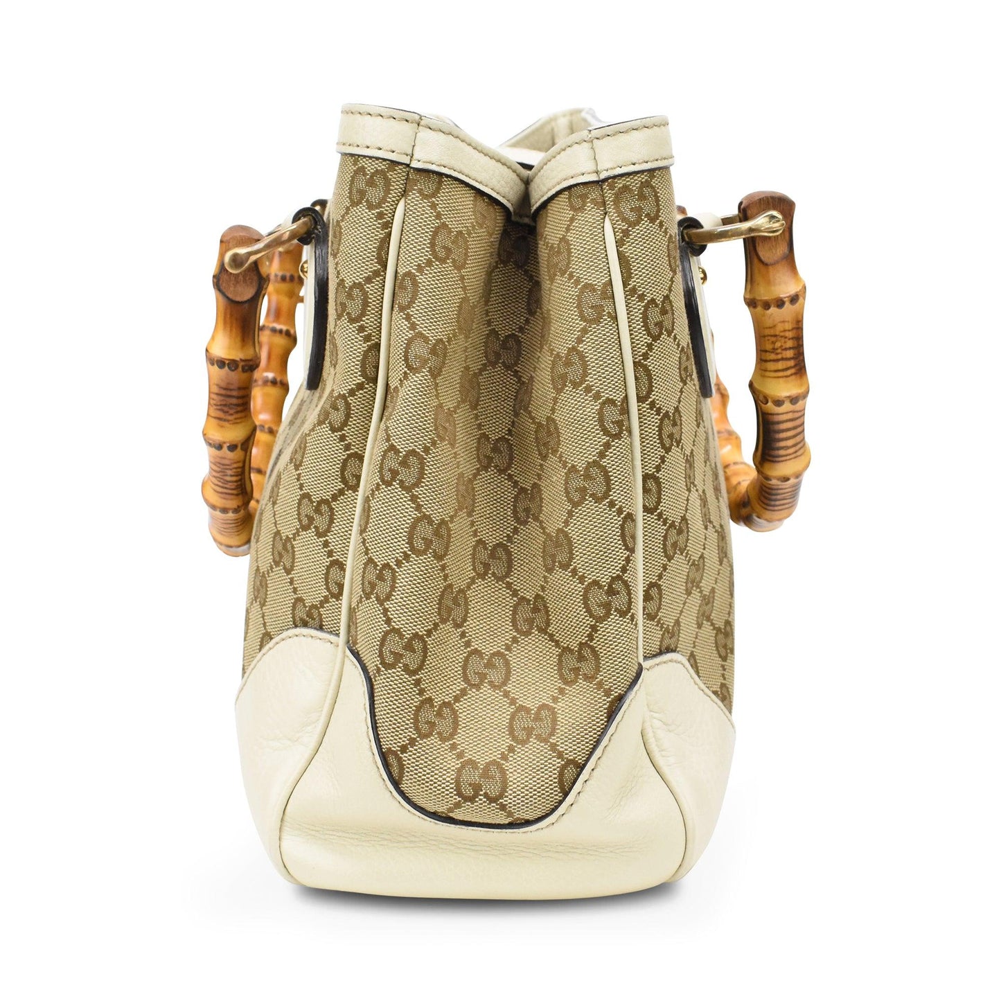 Gucci Monogram Leather Canvas Crossbody