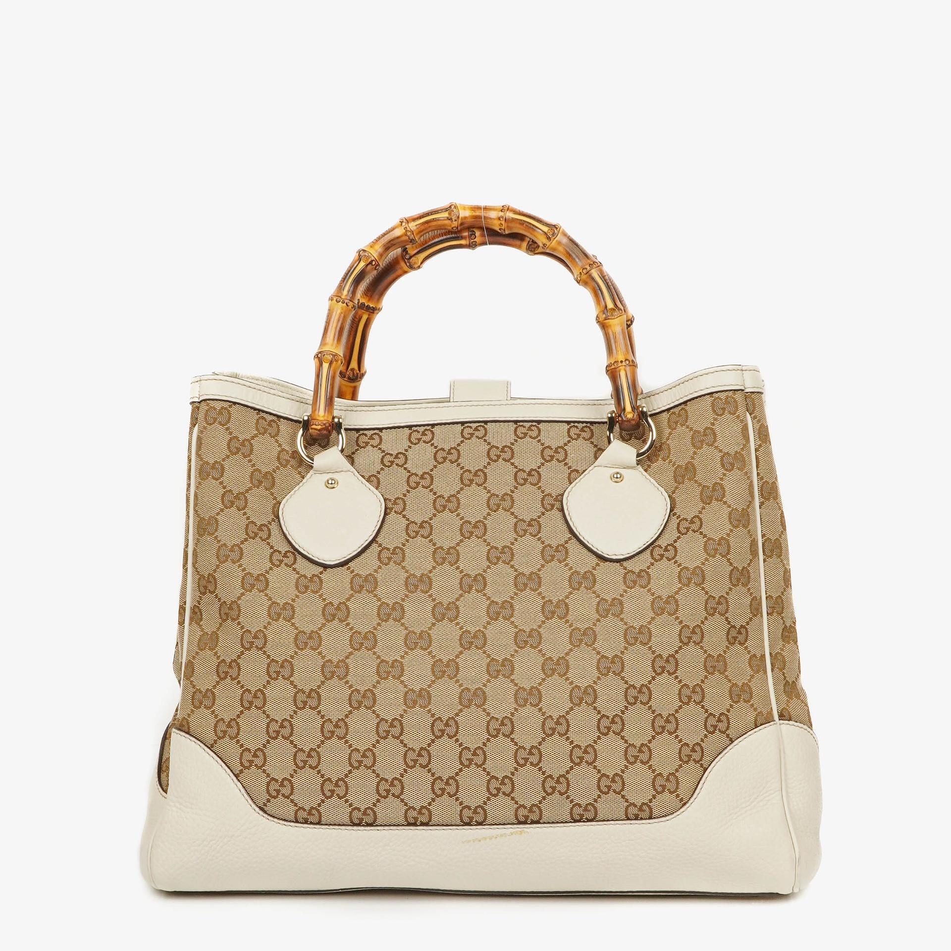 Gucci Diana Bamboo Tote Bag