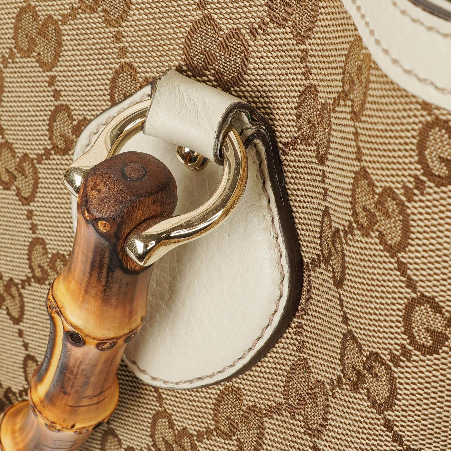 Gucci Diana Bamboo Tote Bag