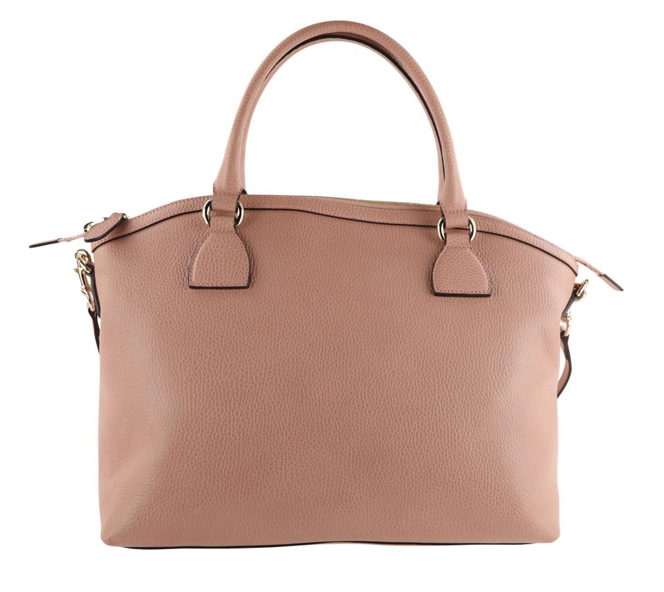 Gucci Pink Leather Tote Style 1