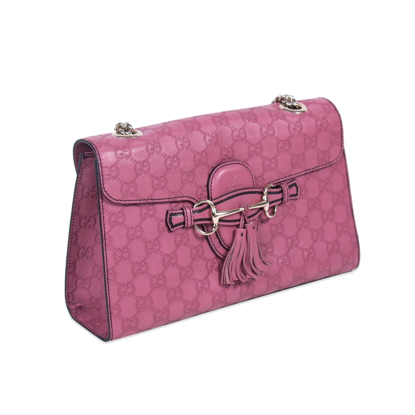 Gucci Leather Chain Shoulder Bag Style 12