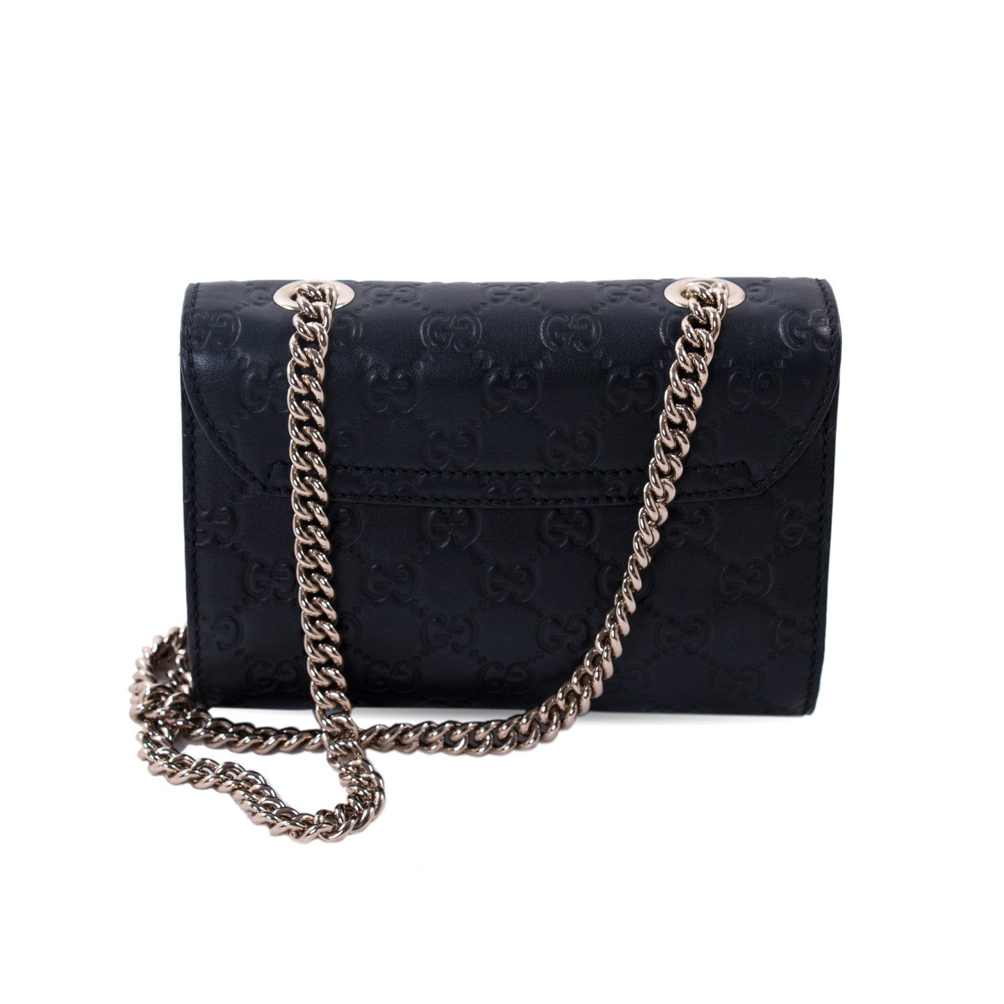 Gucci Leather Chain Shoulder Bag Style 13
