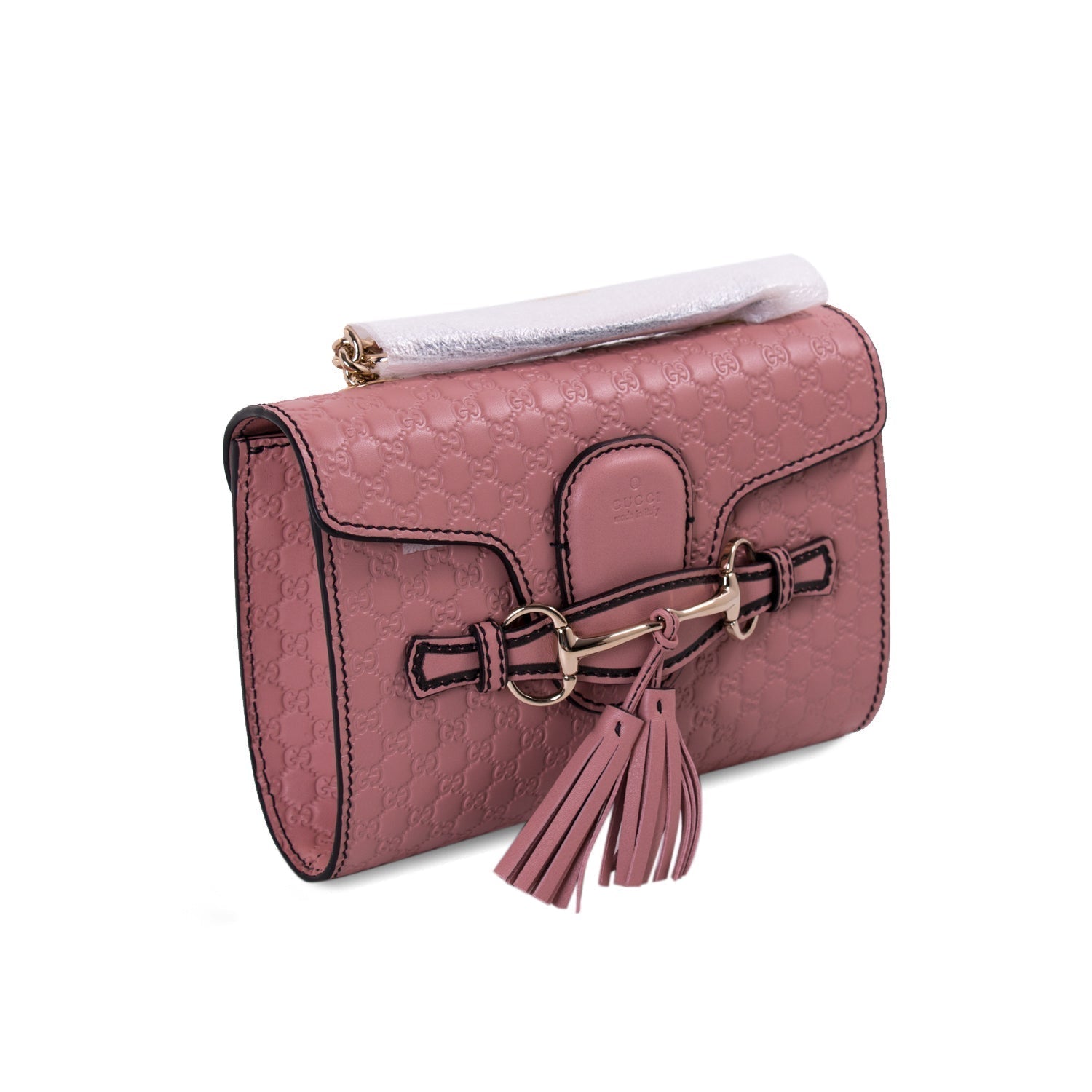 Gucci Guccissima Leather Chain Shoulder Bag Style 4