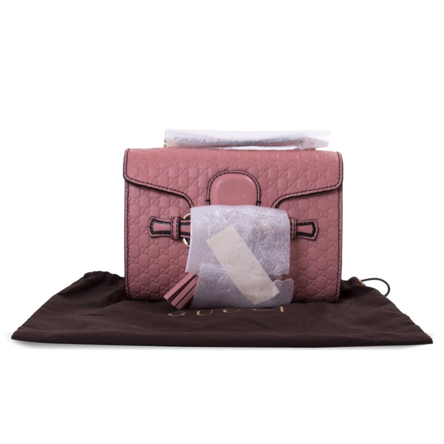 Gucci Guccissima Leather Chain Shoulder Bag Style 4