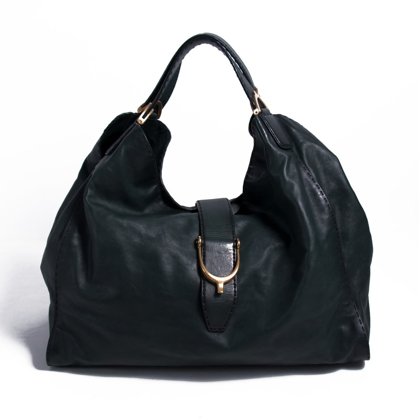 Gucci Leather Shoulder Bag Style 20