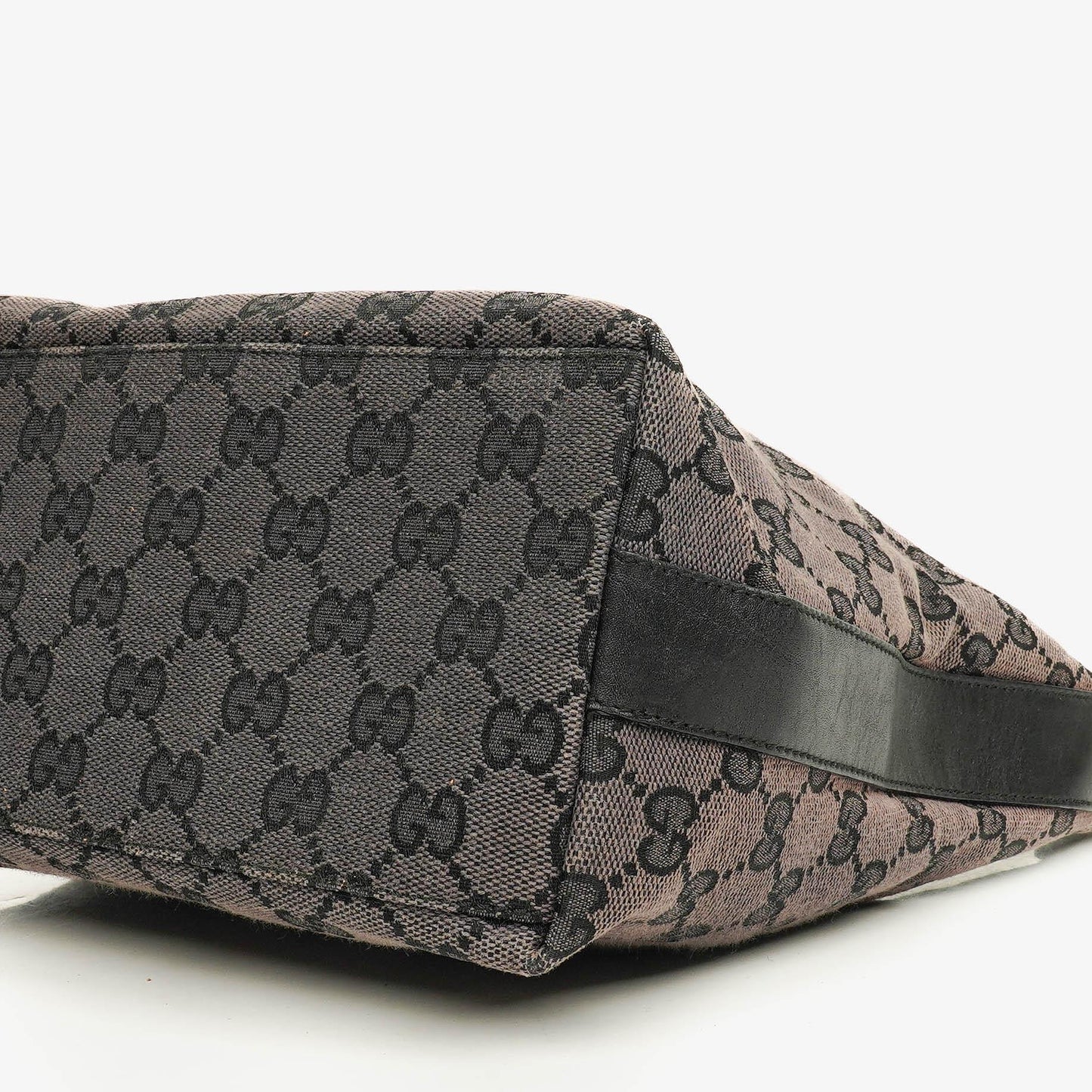 Gucci GG Canvas And Leather Shoulder Hobo Bag