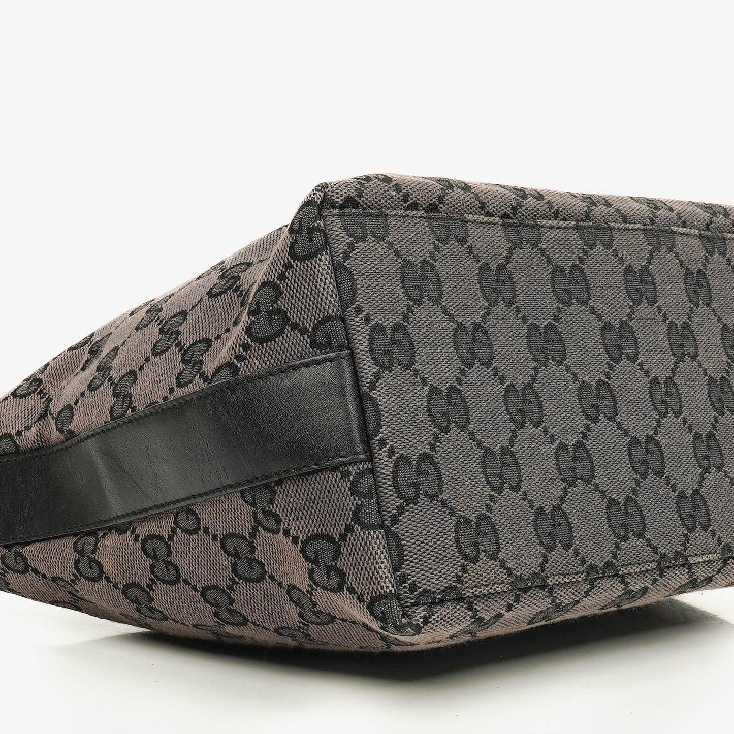 Gucci GG Canvas And Leather Shoulder Hobo Bag